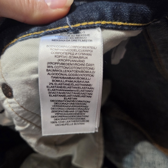 Polo Ralph Lauren Varick Slim Straight Mens Jeans Size 35/30 Medium Wash - Picture 7 of 12